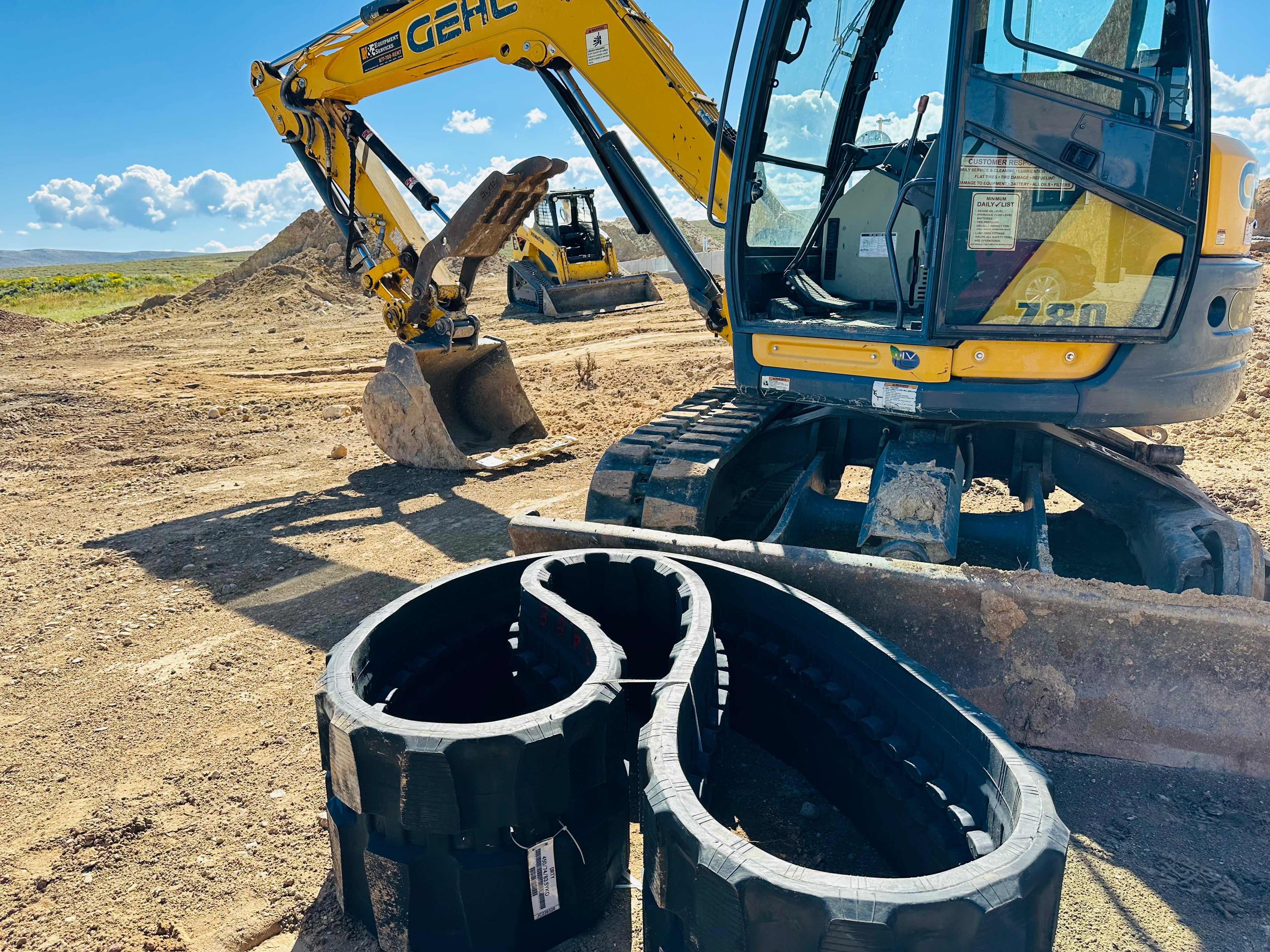 Bear Tracks | Rubber Tire for Track Loader