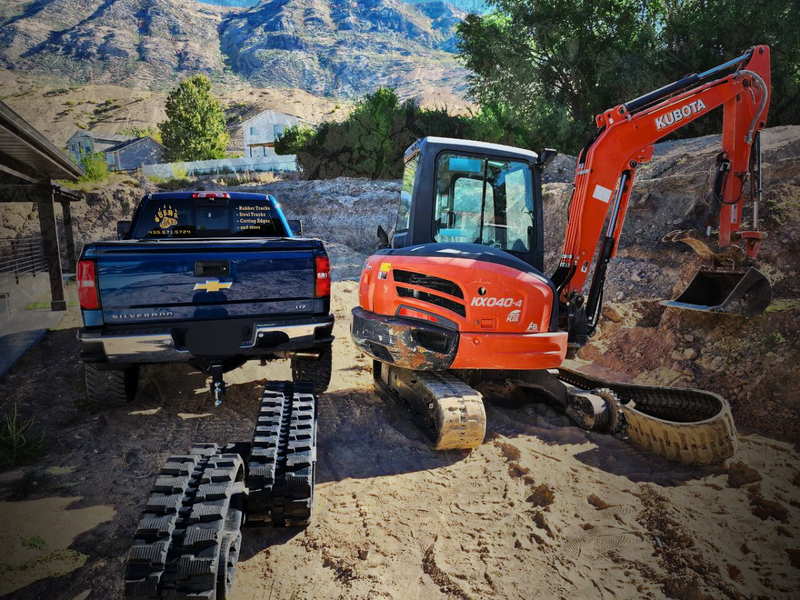 Rubber track inventory from Bear Tracks